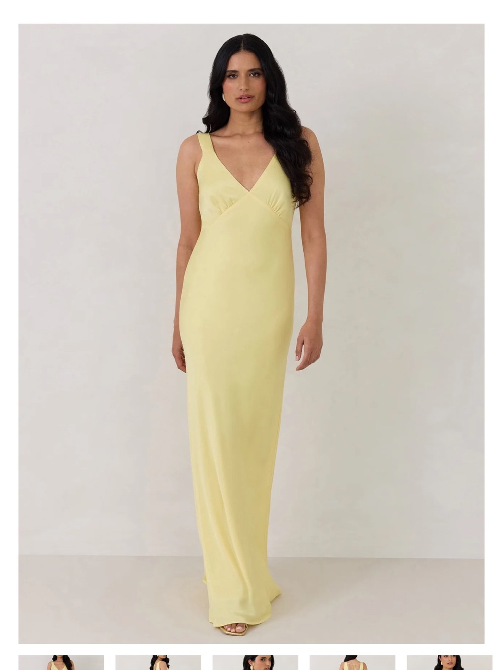 Park & Fifth Gracey Laguna Satin Dress